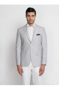 SUITLTD Striped Single Breasted Casual Men's Blazer